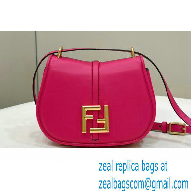 Fendi C Com Small bag in leather Fuchsia 2023